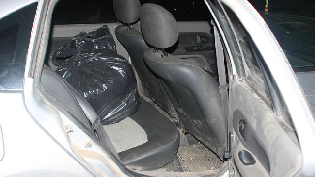 10 kilo esrar ele geçirildi