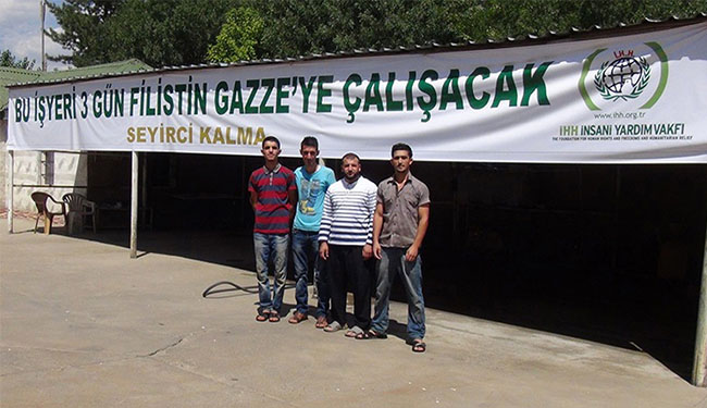 3 günlük gelirini gazze`ye bağışlayacak