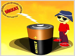 40 kilo atık pil toplandı