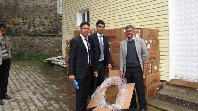 51 bin adet çilek fidesi dağıtıldı