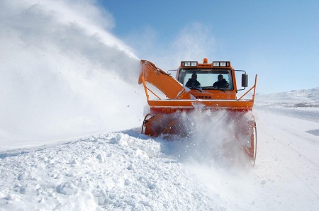 54 köy yolu ulaşıma kapalı