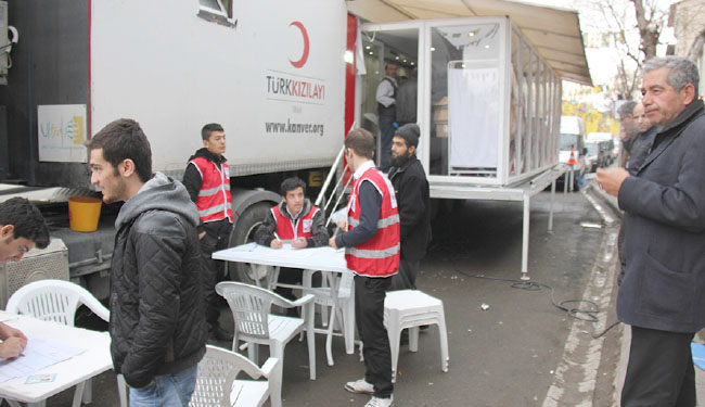 56 hastanın kan ihtiyacı karşılandı