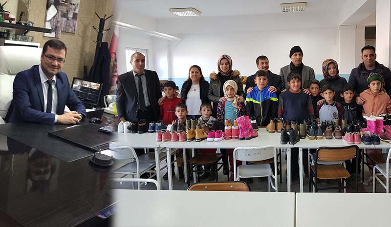 Yardımlar ulaştı çocuklar sevindi