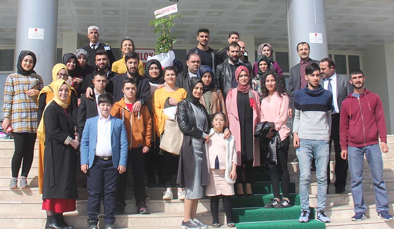 Özel öğrenciler üniversite sıralarında