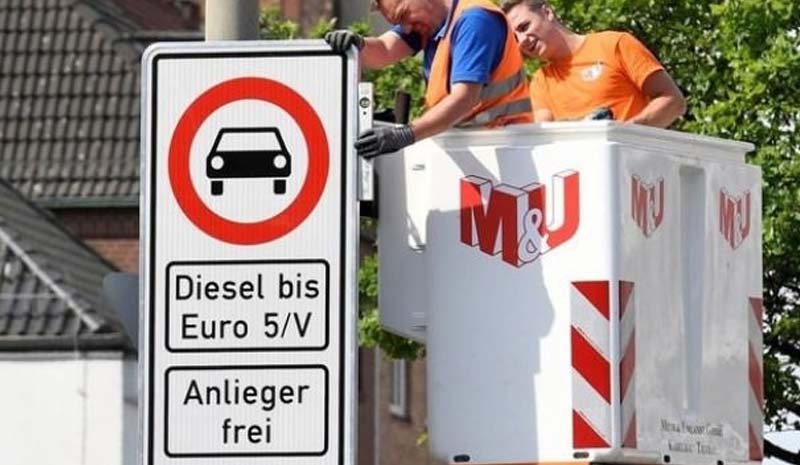 Almanya resmen dizel yasağını uygulamaya başladı!
