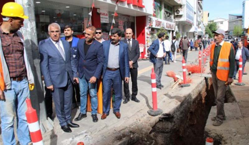 Çarşıda Doğalgaz çalışması bitiyor