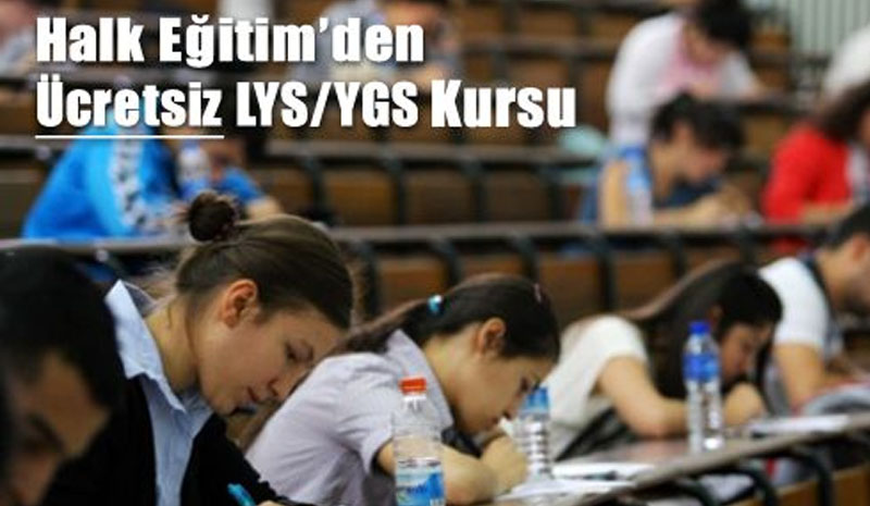 Lise mezunları için üniversiteye hazırlık kursu!