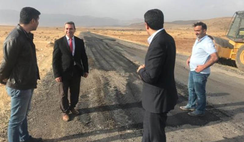 Yetgin, yol incelemelerine başladı