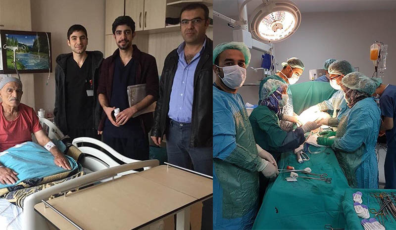 Hastanede başarılı ameliyat