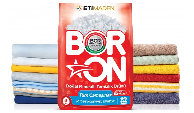 Milli madenimiz Bor`dan yerli temizlik ürünü: BORON