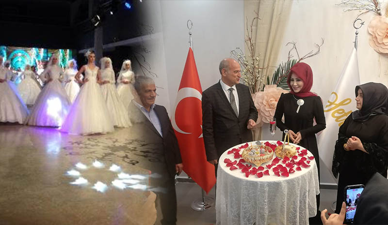 Gelinlik Defilesi Düzenlendi