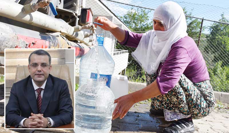 Çaytepe`nin Susuzluk Sorunu Çözülecek