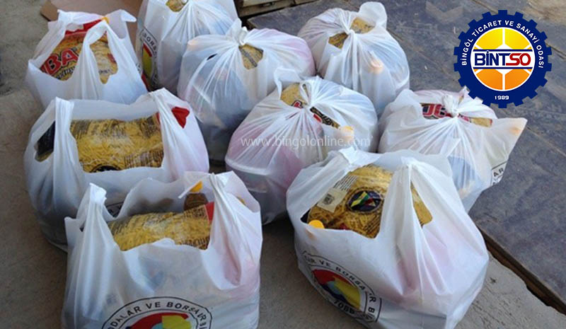 BİNTSO, 900 Aileye Yardım Yaptı