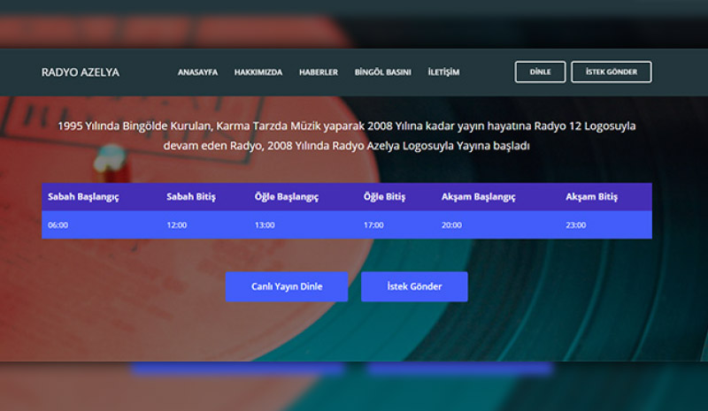 Bingöl`ün tüm gazeteleri Radyo Azelya web sayfasında