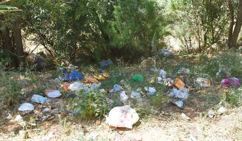 Mesire Alanları Çöplüğe Döndü