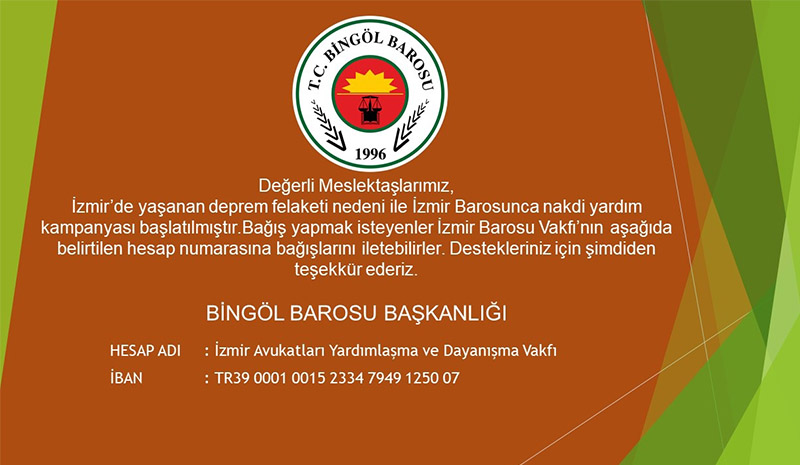 Barodan Depremzedelere Destek