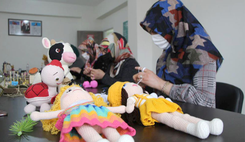 El emeği göz nuru ürünlerle ev ekonomisine katkı