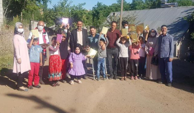 Sosyal Hizmet Merkezi`nden hane ziyaretleri