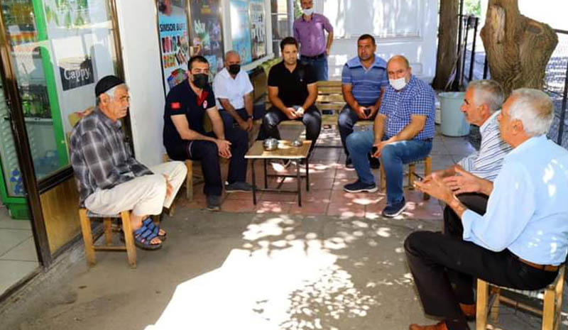 Bahadır, yetiştiricilerin sorunları dinledi