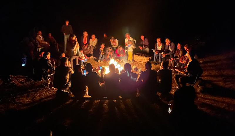 Depremin yaşandığı köyde `Doğal Afet` kampı