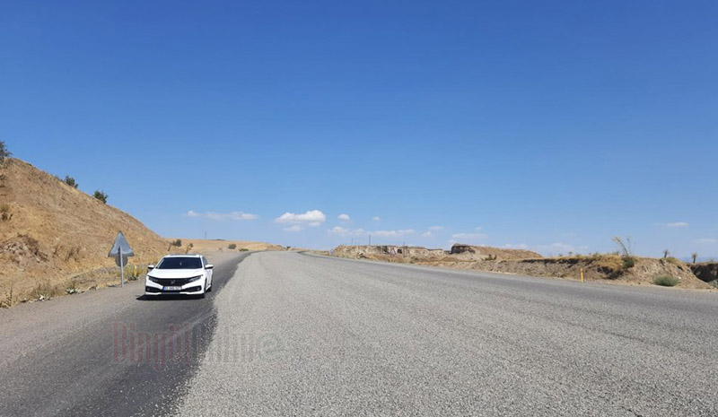Bingöl- Genç karayolundaki çalışma tepki çekti!