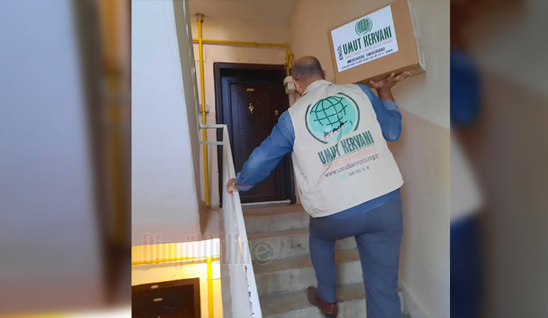 Ekim ayında 107 aileye ulaştılar