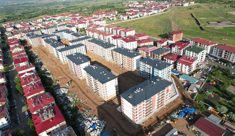 Kültür Mahallesi TOKİ`lerde teslimat için geri sayım başladı