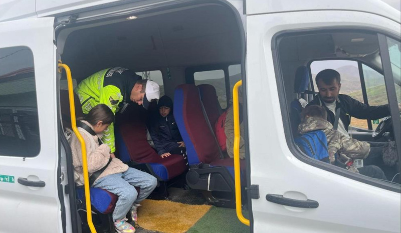 Bingöl`de okul servisleri denetlendi