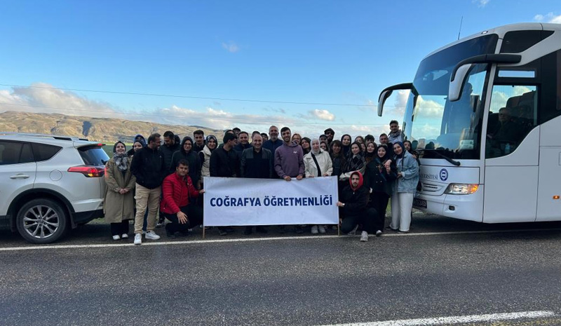 Öğrenciler, Bingöl`de fay hatlarını yerinde inceledi