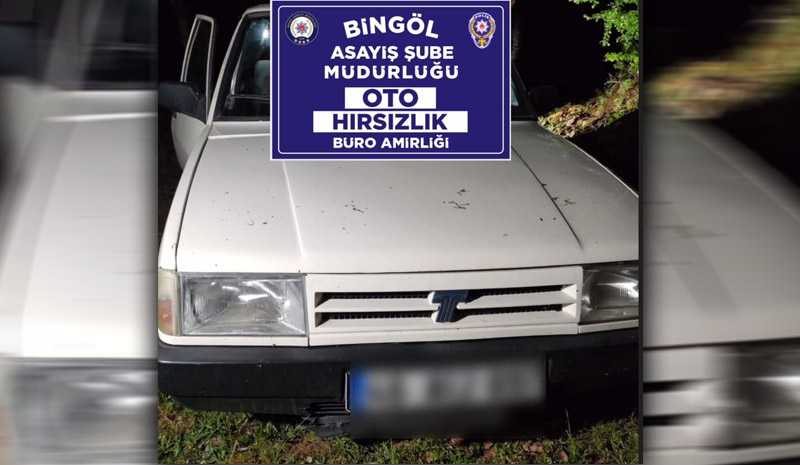 Bingöl`de oto hırsızları yakalandı