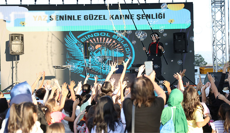 Bingöl Belediyesi`nden çocuklara yaz sürprizi