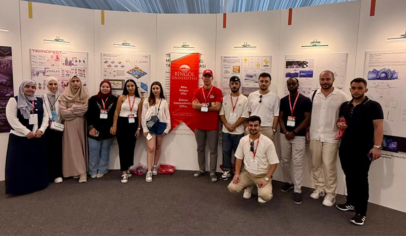 Bingöl Üniversitesi TEKNOFEST 2025`te ödüle doydu