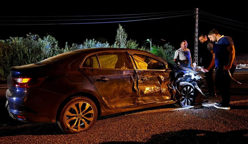 TRAFİK KAZASI: 1 YARALI