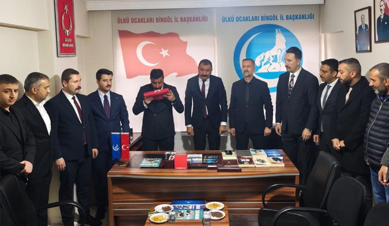 Ülkü Ocakları Bingöl İl Başkanlığı`nda Görev Değişimi