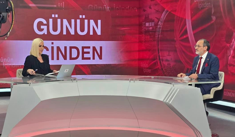 Rektör Çelik, TGRT ekranlarından seslendi