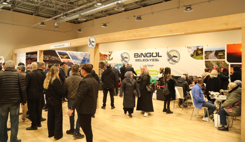 Bingöl Belediyesi Standına Yoğun İlgi