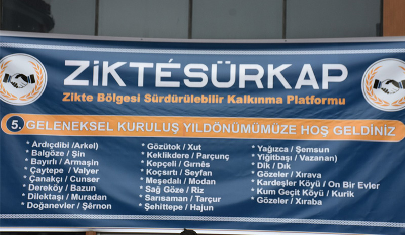 Zikte SÜRKAP`tan 5. Yıl Buluşması