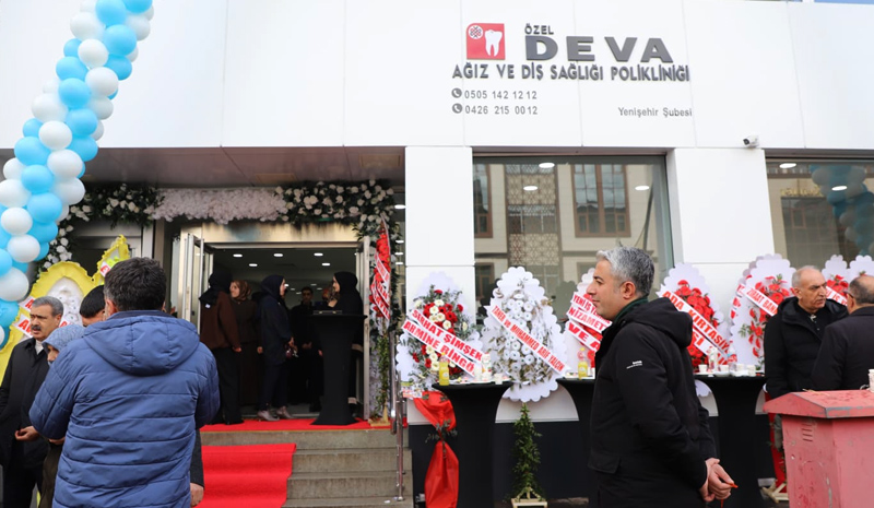 Bingöl DEVA Ağız ve Diş Sağlığı Polikliniği Yenişehir Şubesi Açıldı