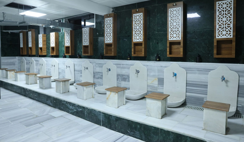 Bingöl Ulu Camii abdesthanesi yenilenerek hizmete açıldı