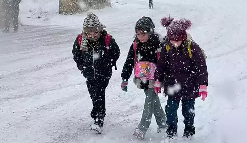 Bingöl`de 5 İlçede Eğitime Kar Engeli