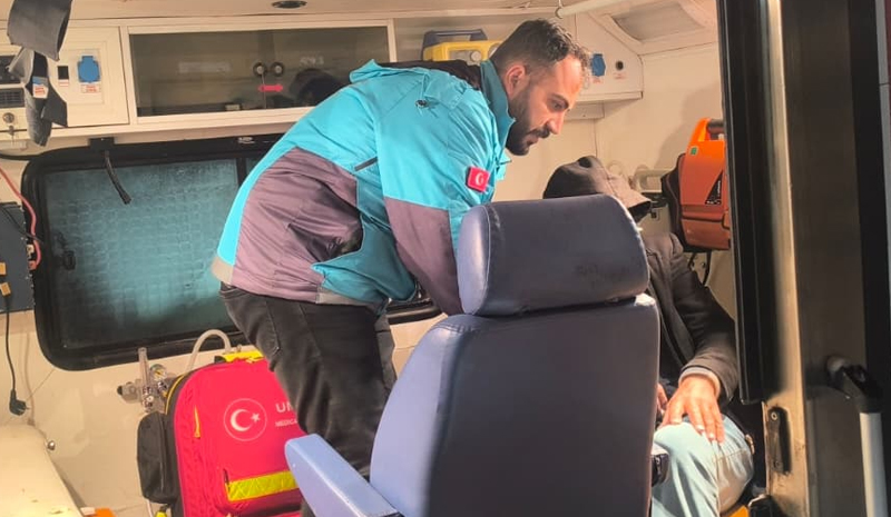 Ortaçanak`ta Zorlu Kurtarma