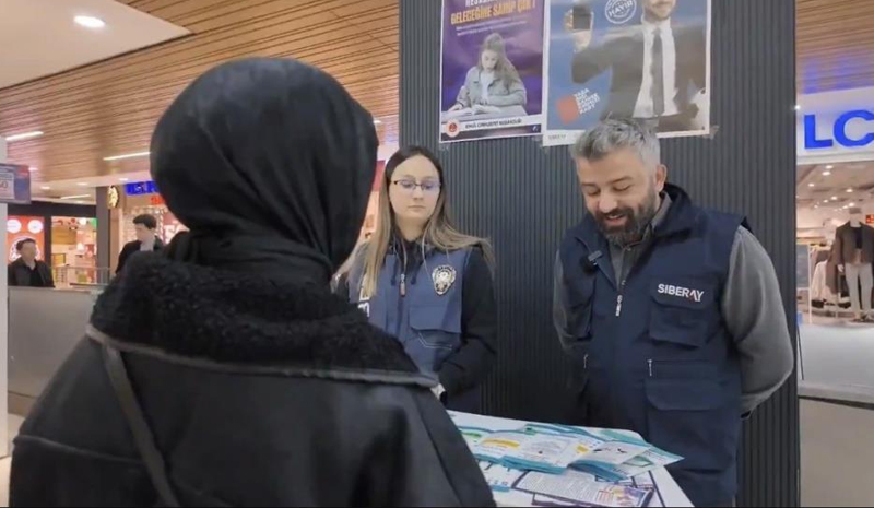 Bingöl`de siber suçlara karşı bilgilendirme çalışması yapıldı