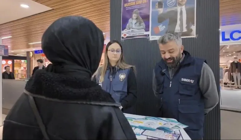 Bingöl`de siber suçlara karşı bilgilendirme çalışması yapıldı