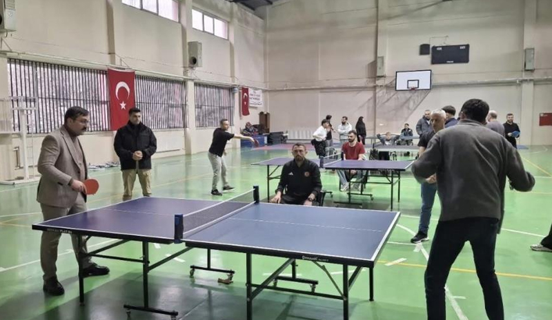 Kiğı`da Masa Tenisi Heyecanı Başladı