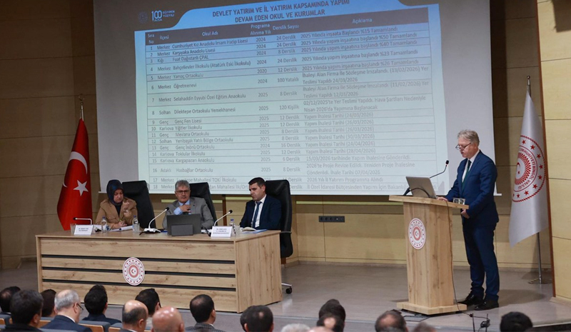 Bingöl`de 146 Proje Masaya Yatırıldı