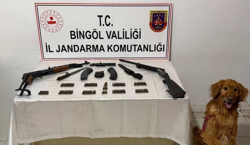 Bingöl`de şüpheli adrese jandarma baskını!