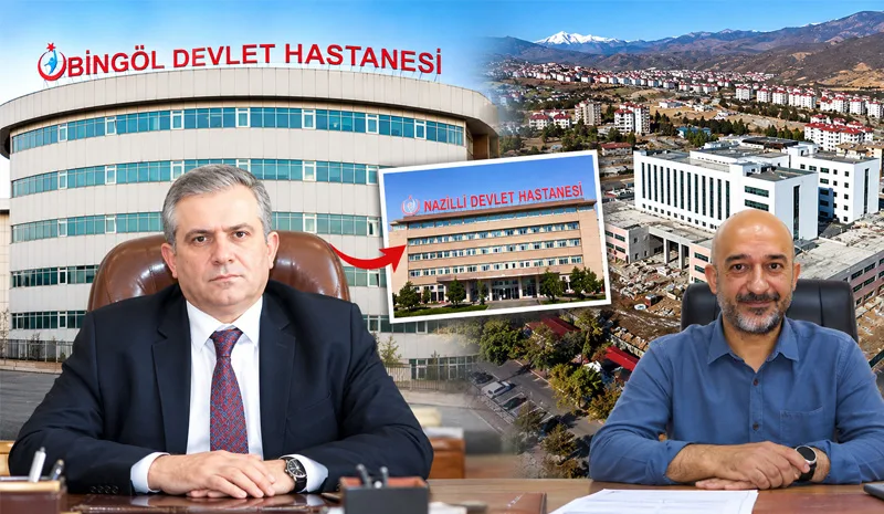 Bingöl Devlet Hastanesi`nde başhekim değişti!