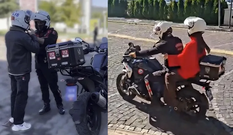 Bingöl`de KPSS heyecanı: 8 aday sınava polis ekipleriyle yetişti
