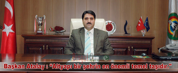 Altyapı projesi 7 eylül`de ihaleye çıkacak