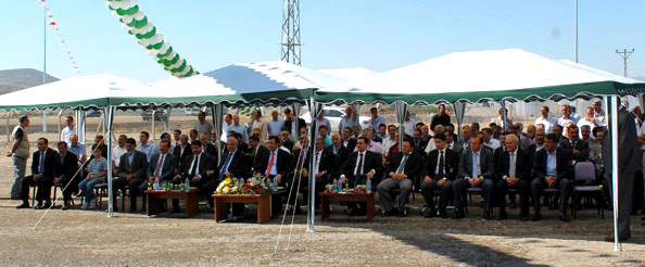 Asfalt plenti törenle açıldı